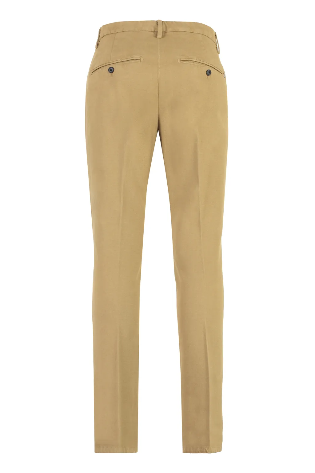 Belt-Lined Casual Pants