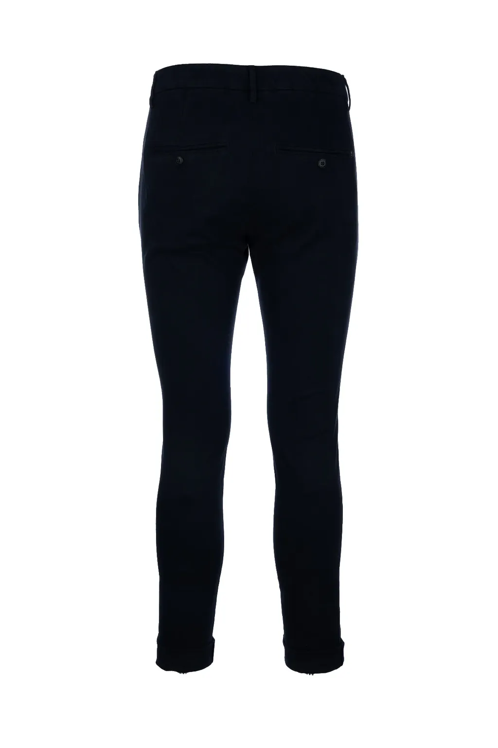 Turn-Up Skinny Trousers