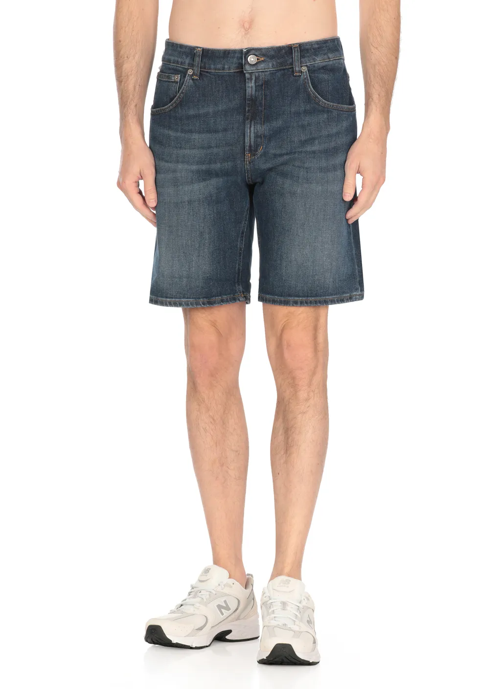 Denim Bermuda Shorts
