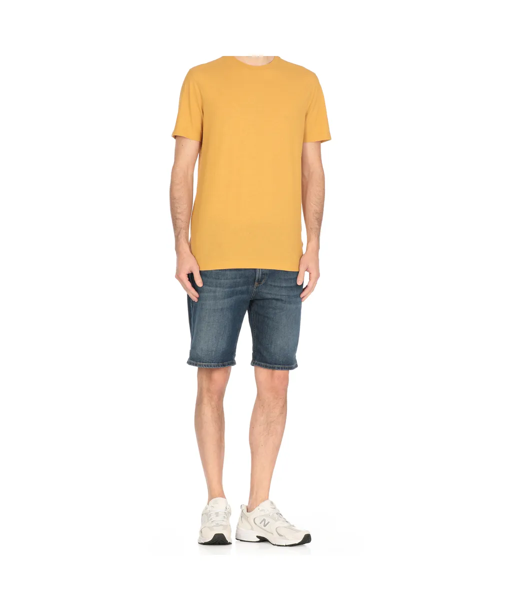 Denim Bermuda Shorts