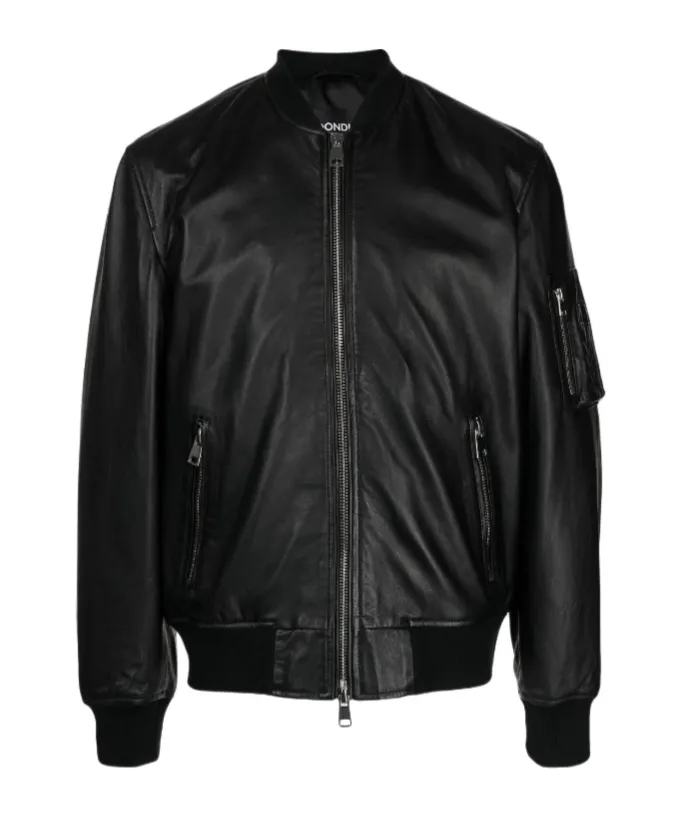 Zipper Leather Jacket