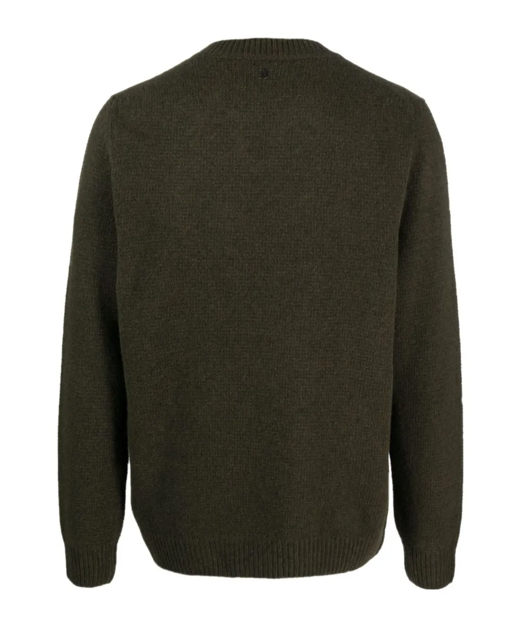 Crew-Neck Knitted Jumper