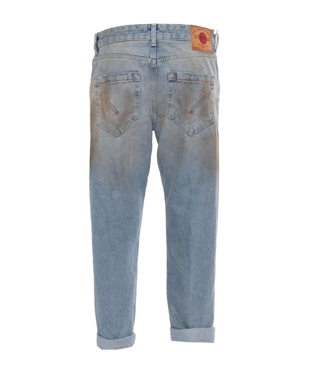 Vintage-Inspired Denim Trousers