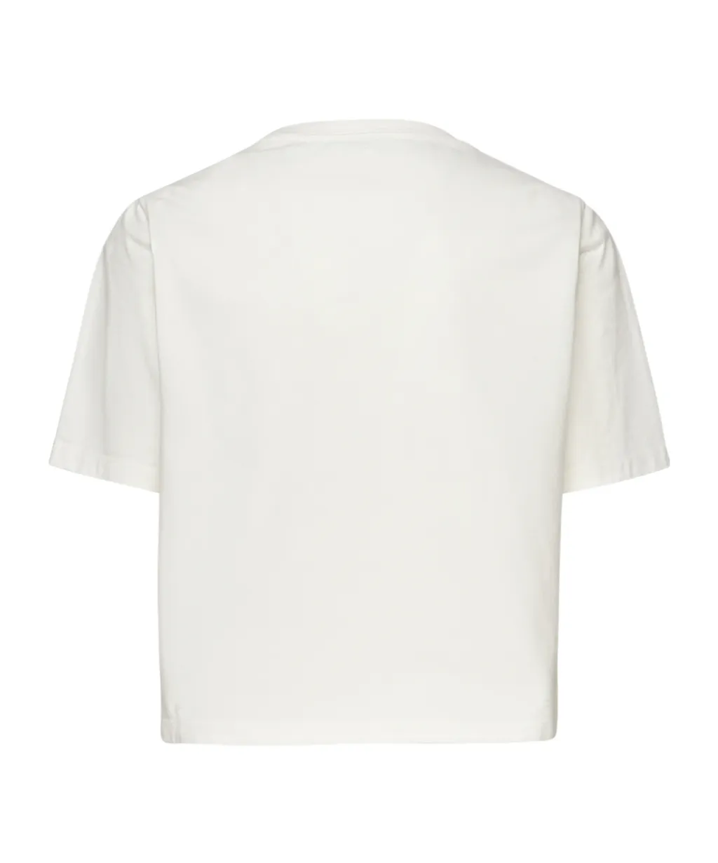 Embroidered Crewneck Top