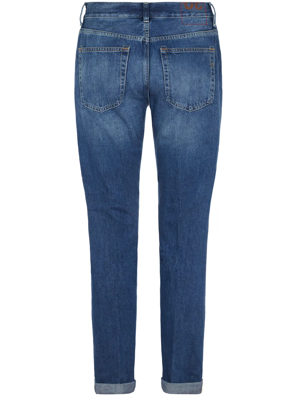 Light-Wash Tapered Jeans