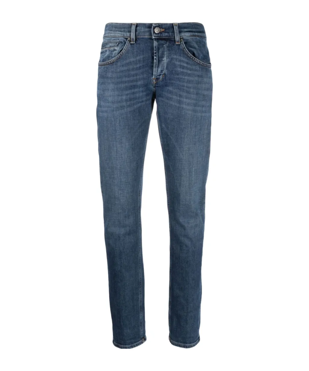 Low-Rise Cropped Jeans