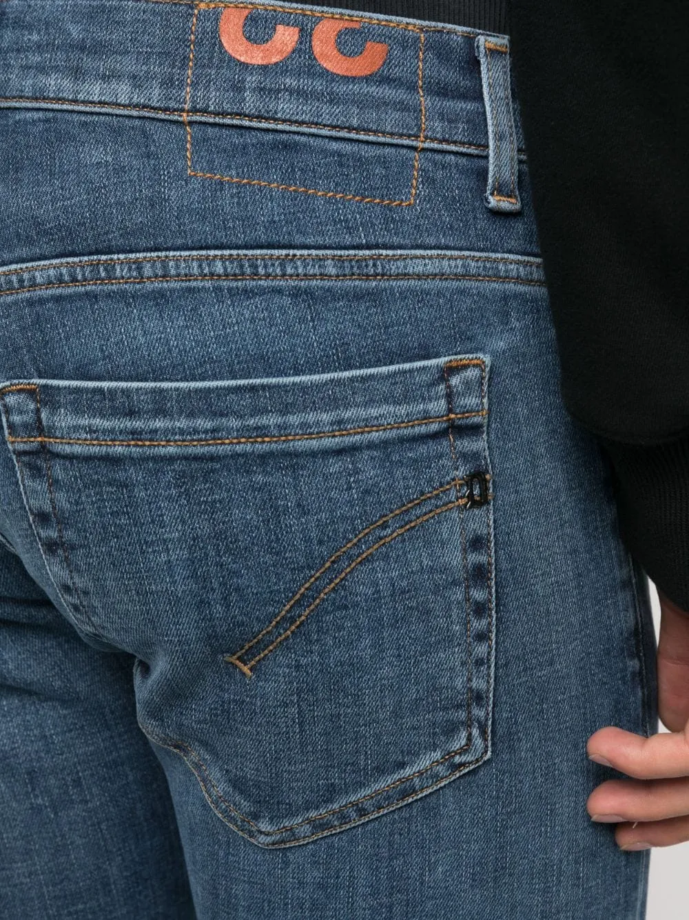 Low-Rise Cropped Jeans
