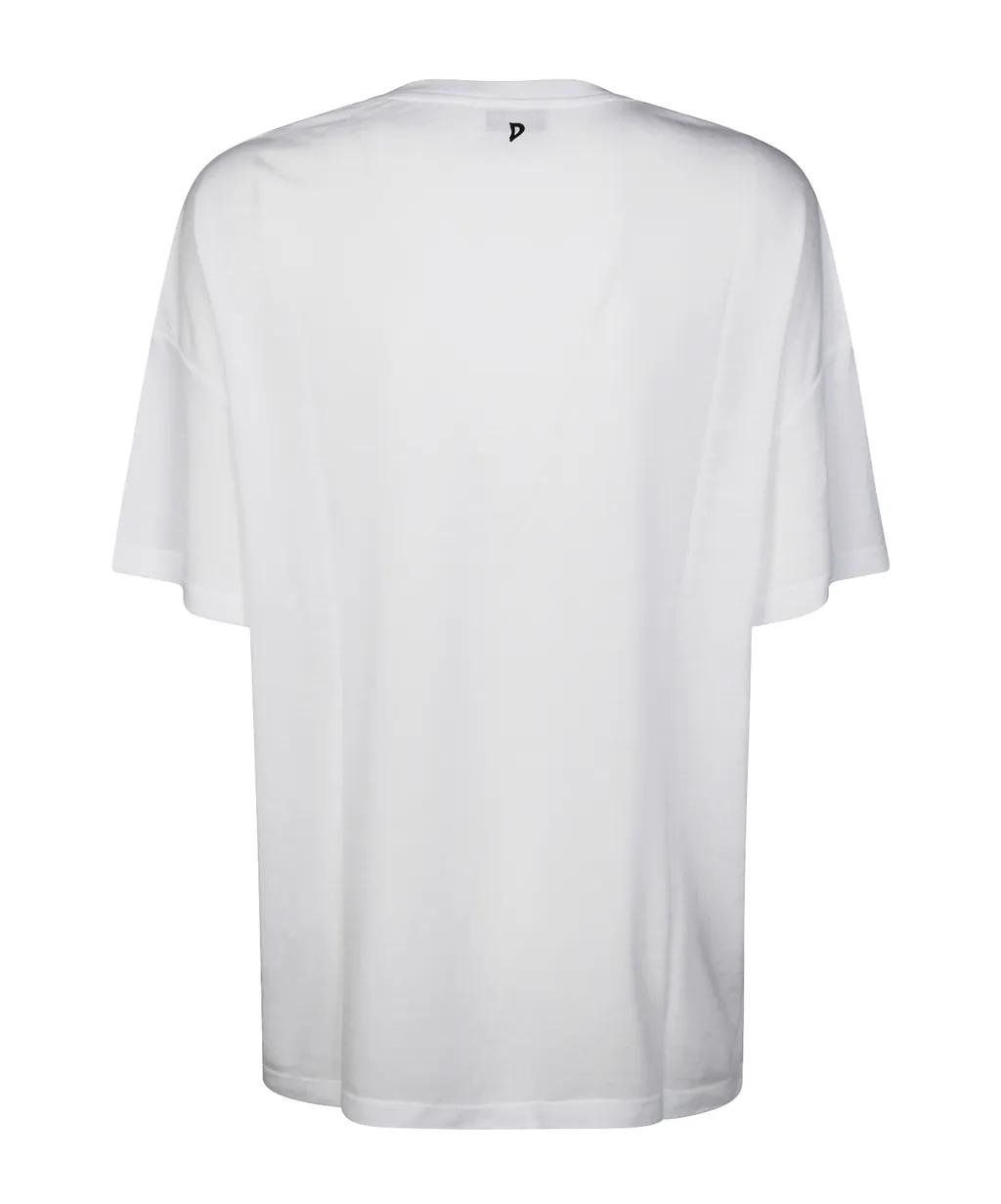 Ribbed Crew Neck T-Shirt