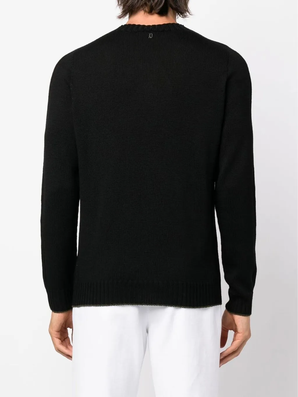 Ribbed-Detail Knit Jumper