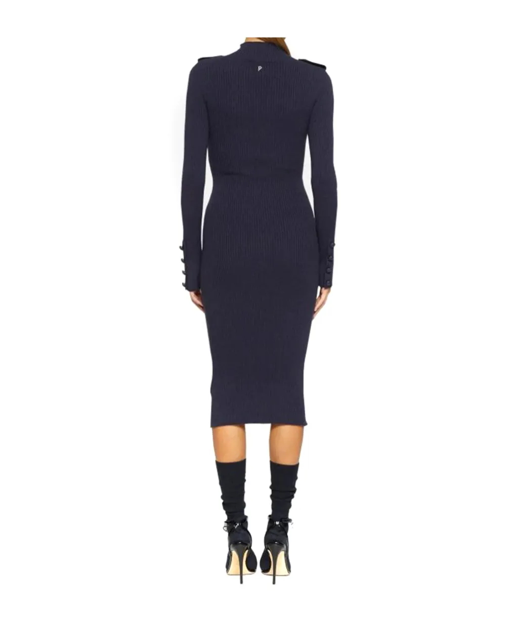 Ribbed Midi Dress