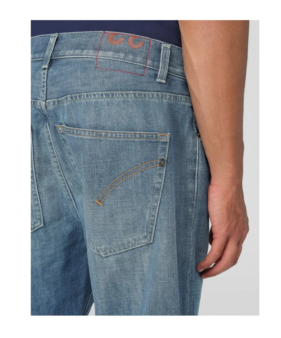 Washed Denim Shorts