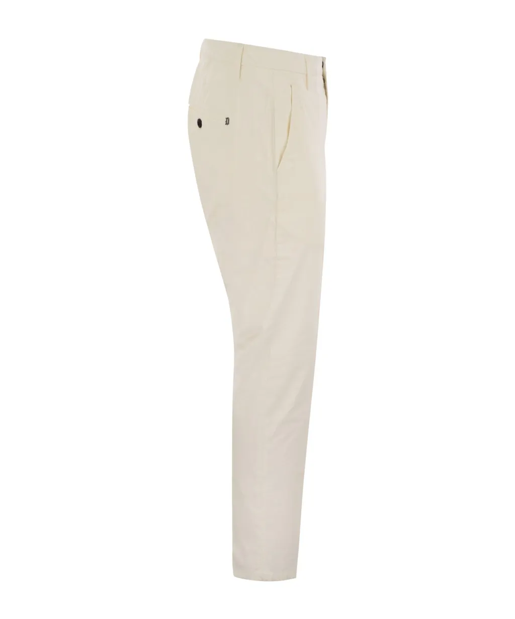Slim Fit Ankle-Length Pants