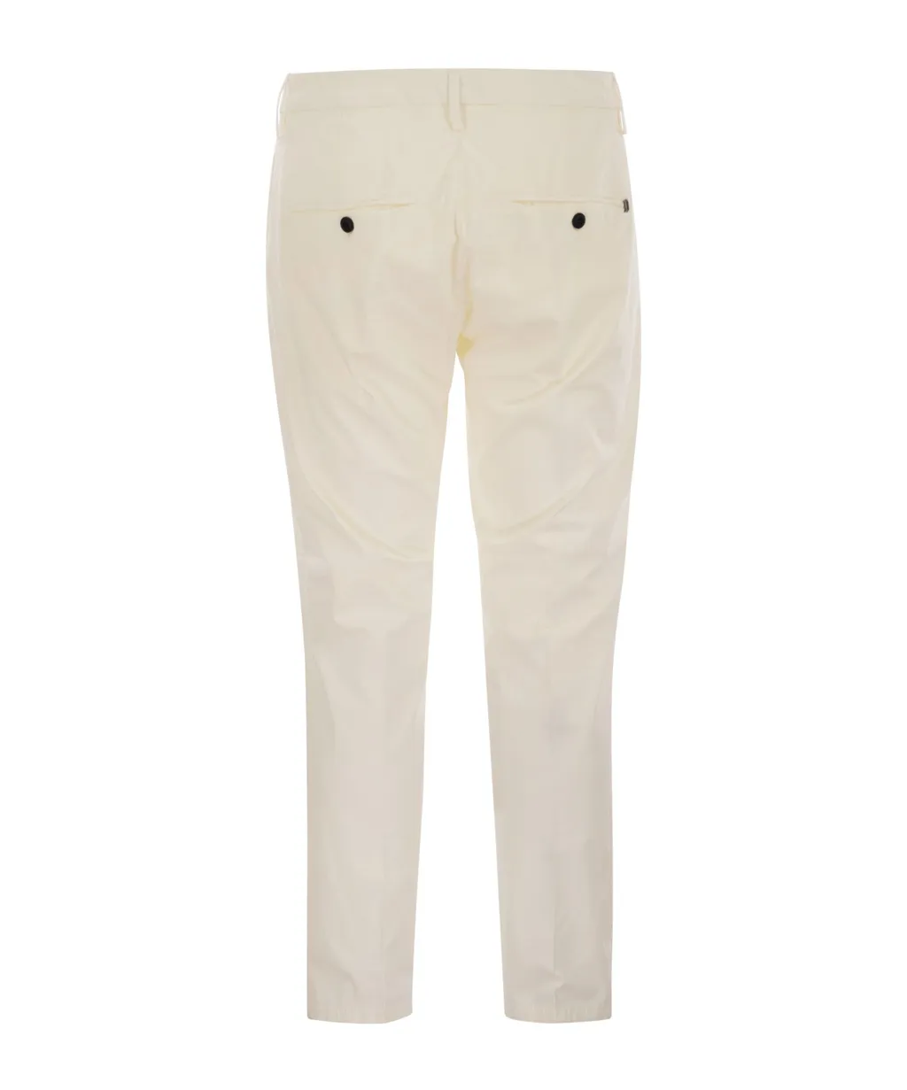 Slim Fit Ankle-Length Pants