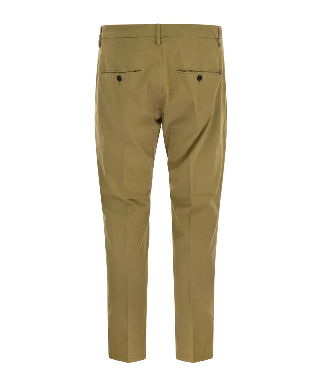 Slim Fit Ankle-Length Pants