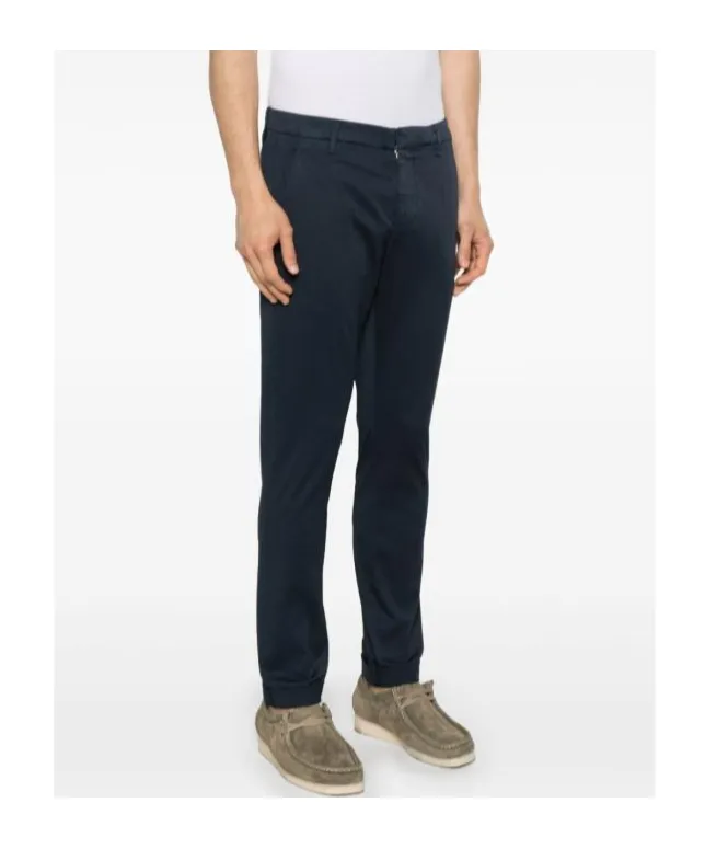Straight-Leg Casual Pants