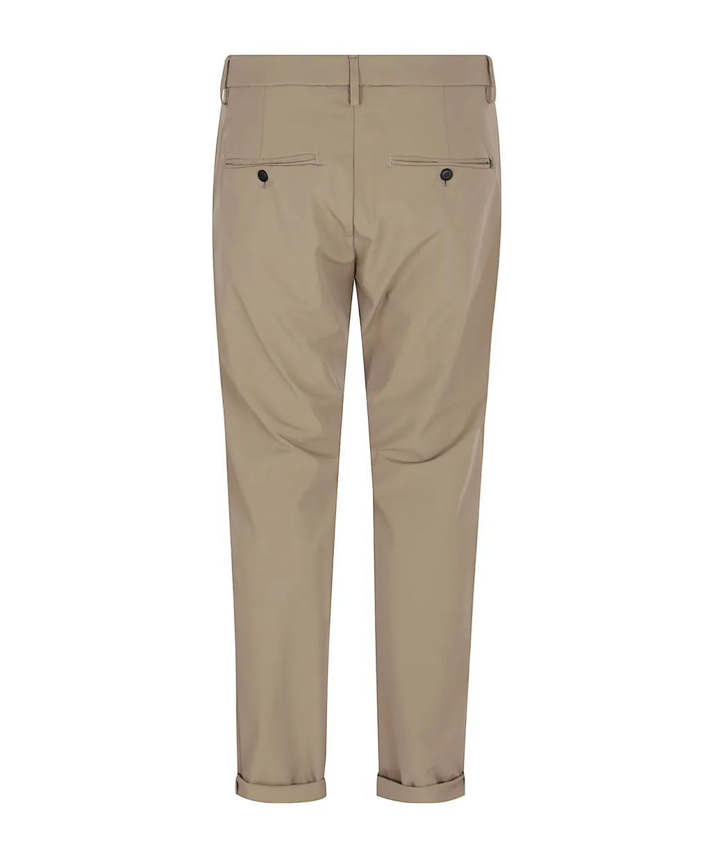 Slim-Cut Tailored Trousers