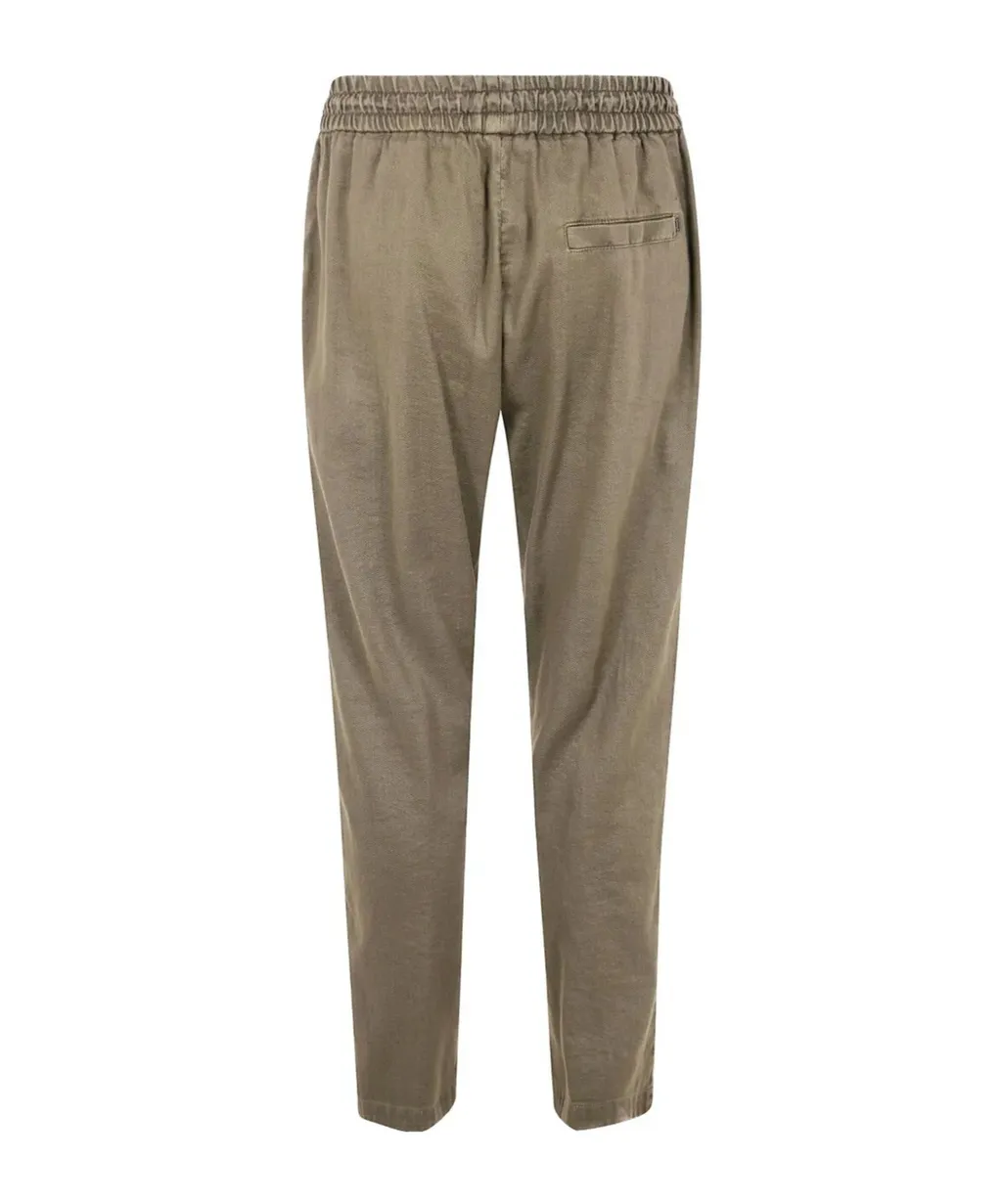 Linen-Blend Trousers