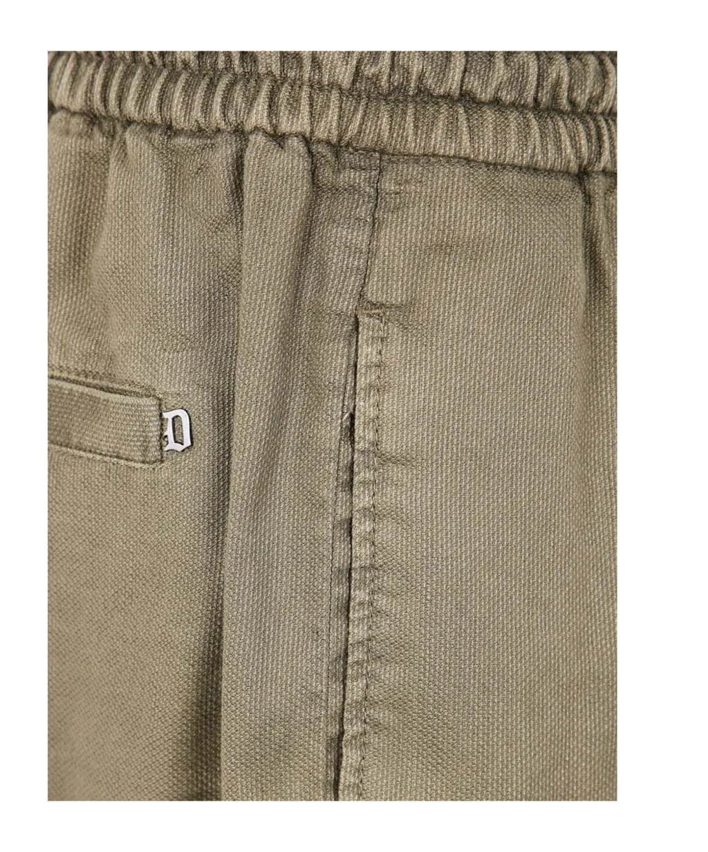 Linen-Blend Trousers