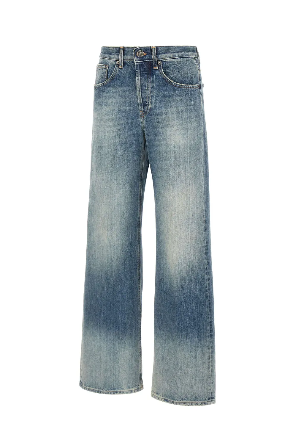 Jacklyn Distressed High-Waisted Jeans
