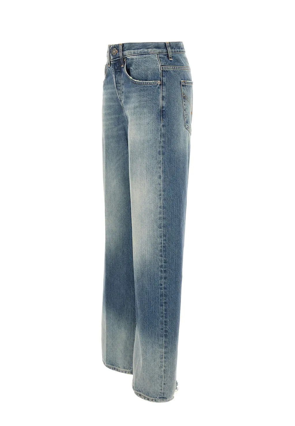 Jacklyn Distressed High-Waisted Jeans