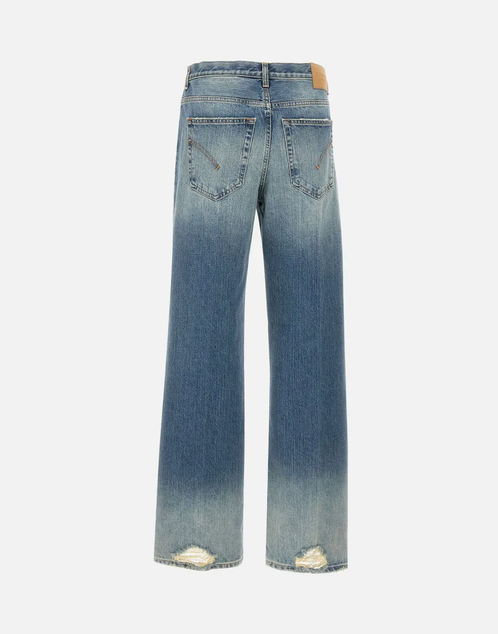 Jacklyn Distressed High-Waisted Jeans