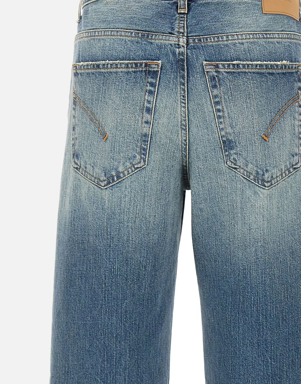 Jacklyn Distressed High-Waisted Jeans