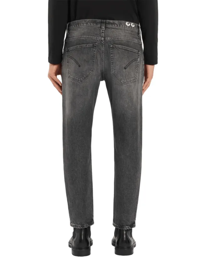 Button-Fastening Five-Pockets Jeans
