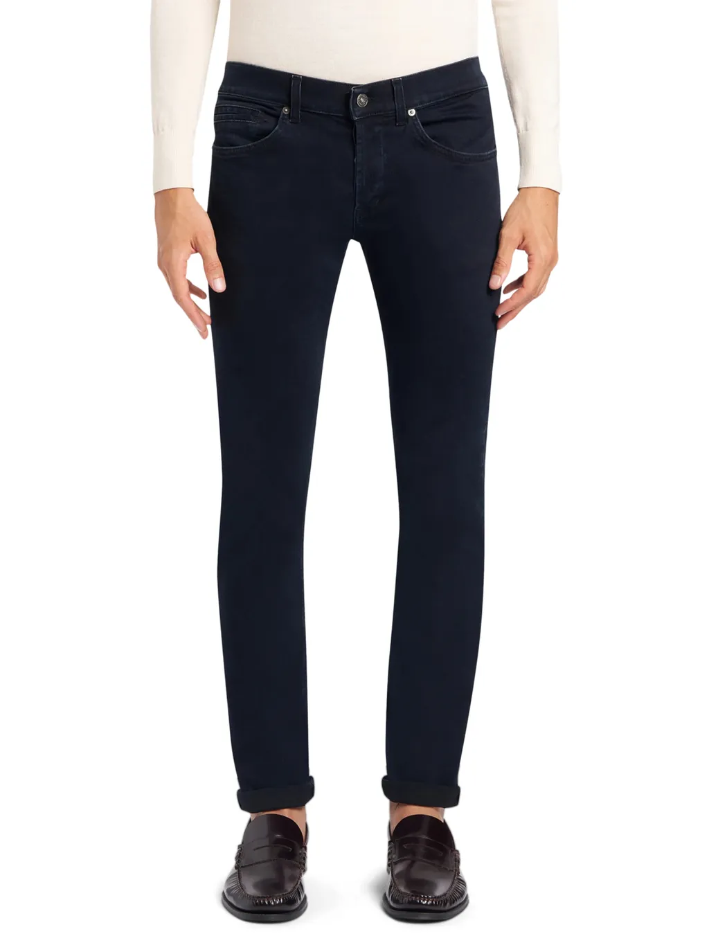 Rolled-Up-Hem Trousers