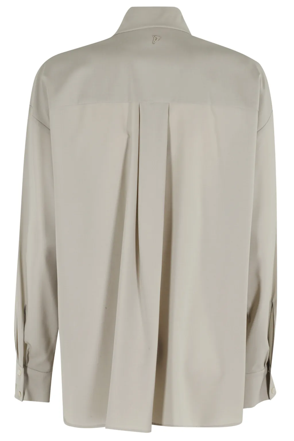Pleated Wool Shirt