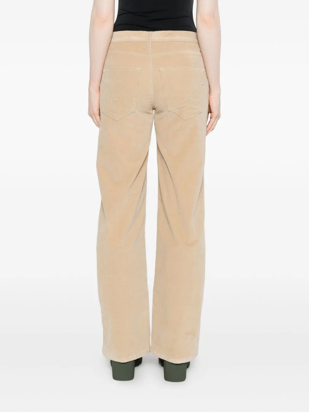 Jacklyn Wide-Leg Corduroy Pants