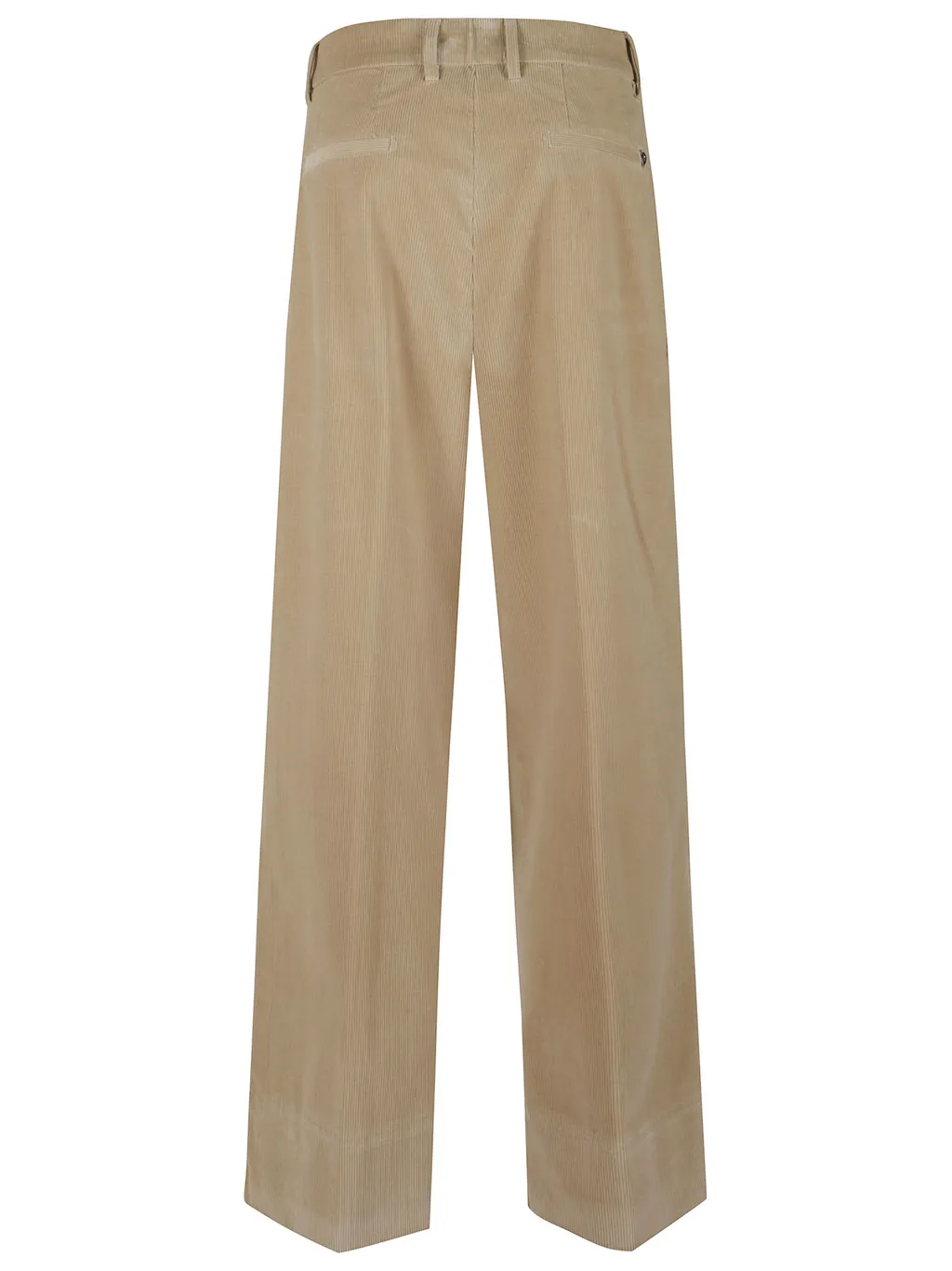 Wide-Leg Casual Trousers