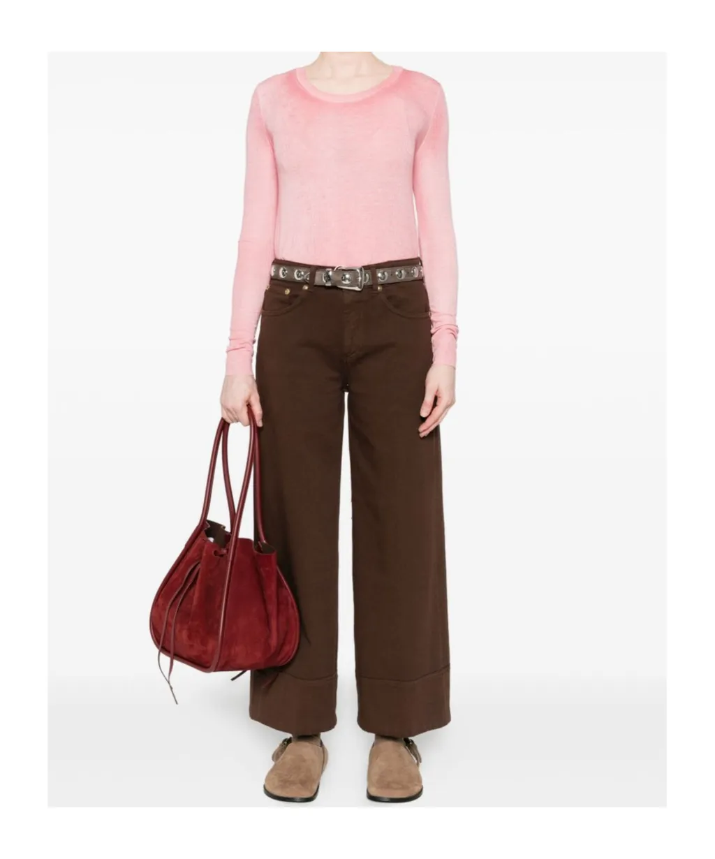 Cuffed Jeans