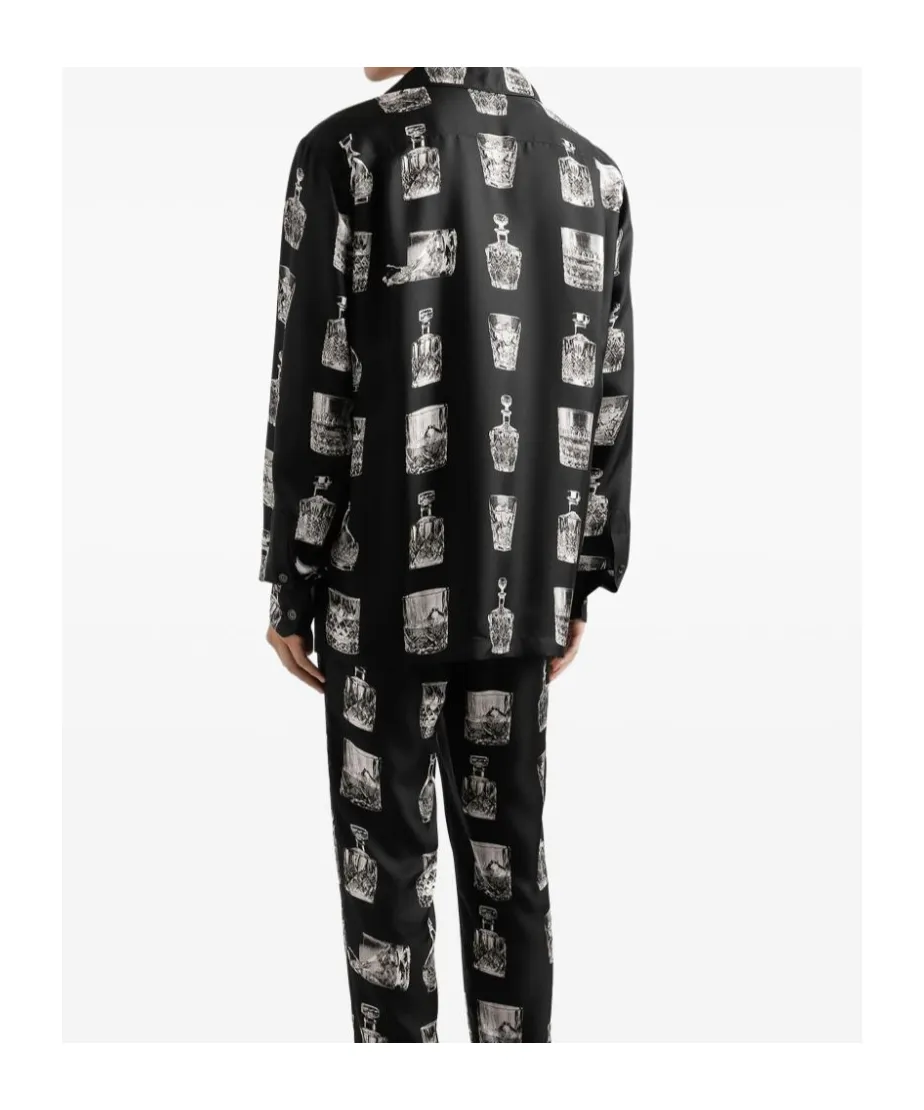 Liquor-Print Shirt