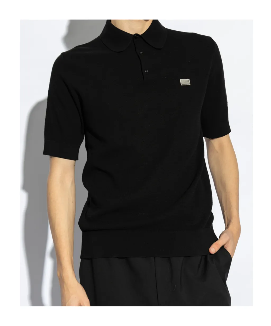 Logo Tag Polo Shirt