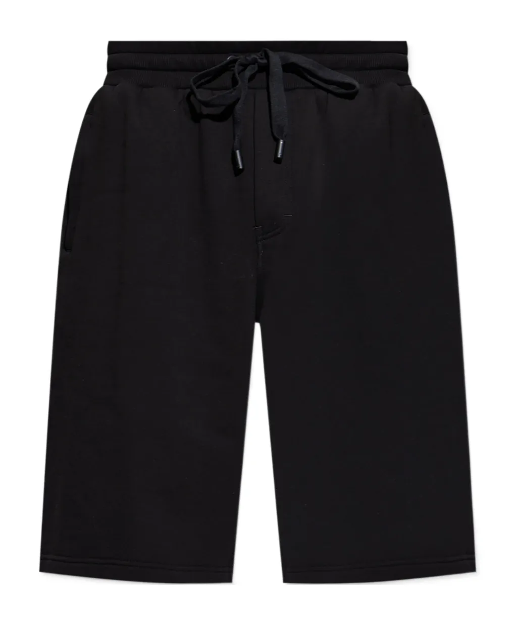 Logo Embossed Drawstring Shorts