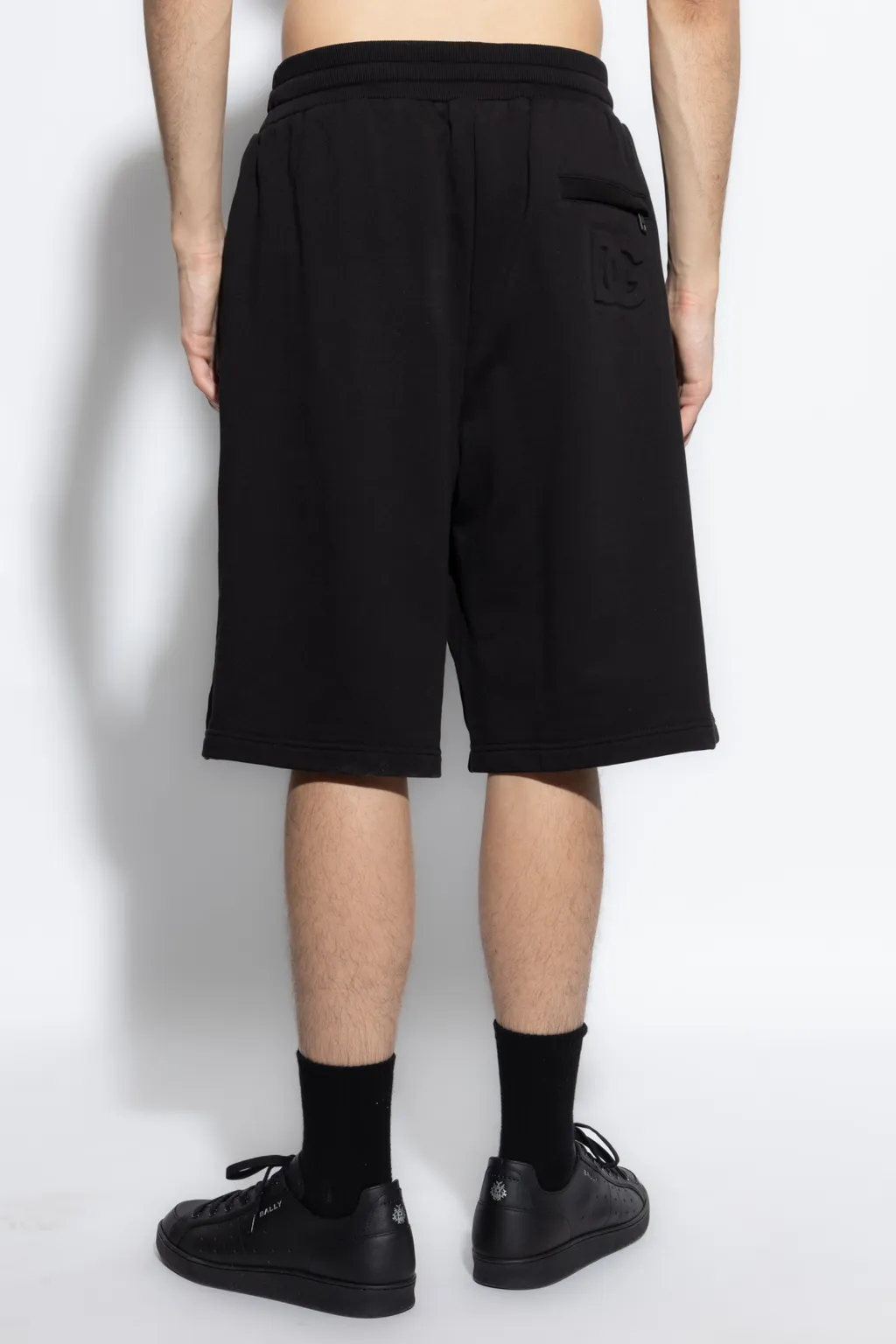 Logo Embossed Drawstring Shorts