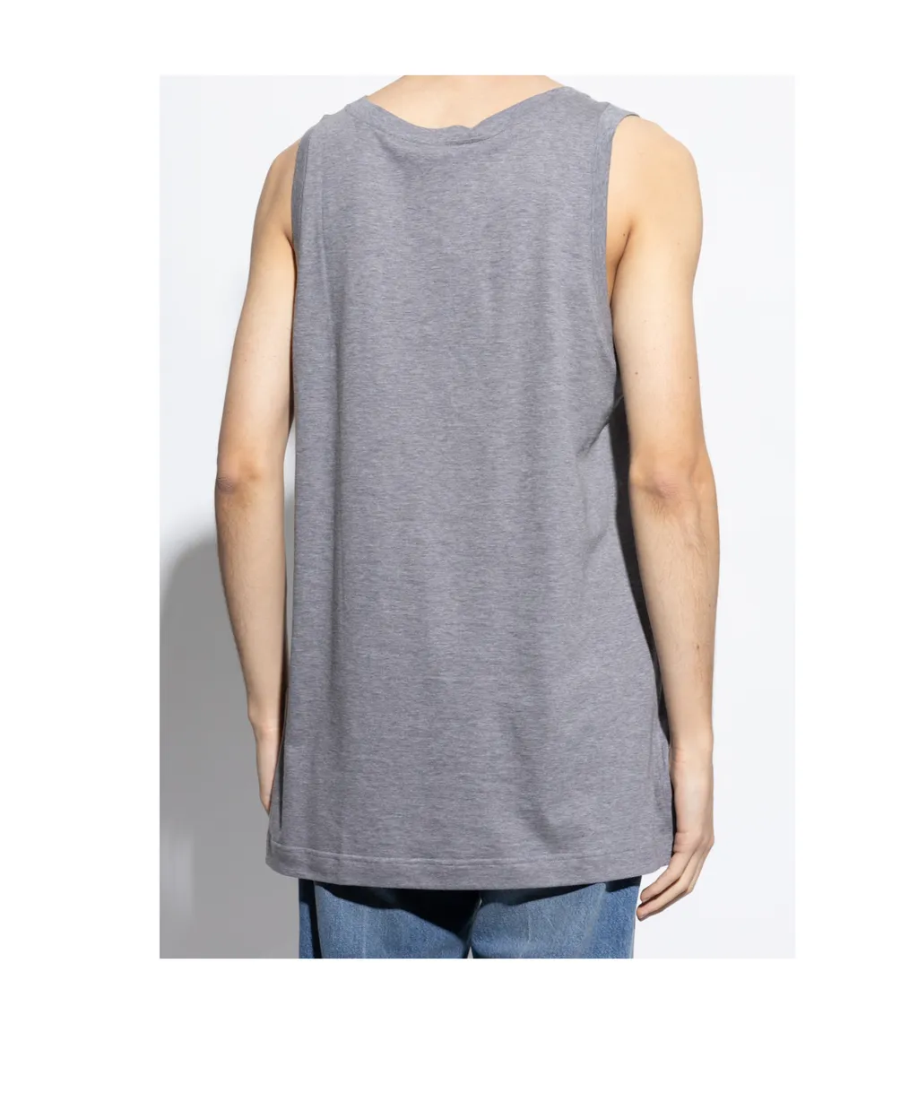 Logo Tag Oversize Singlet
