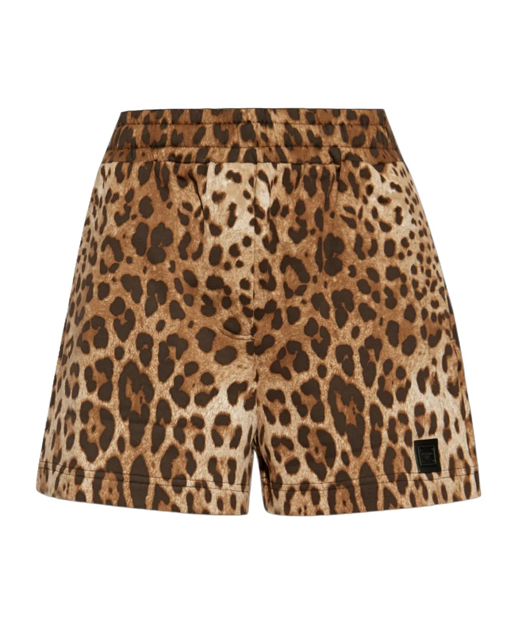 Leopard Printed Shorts
