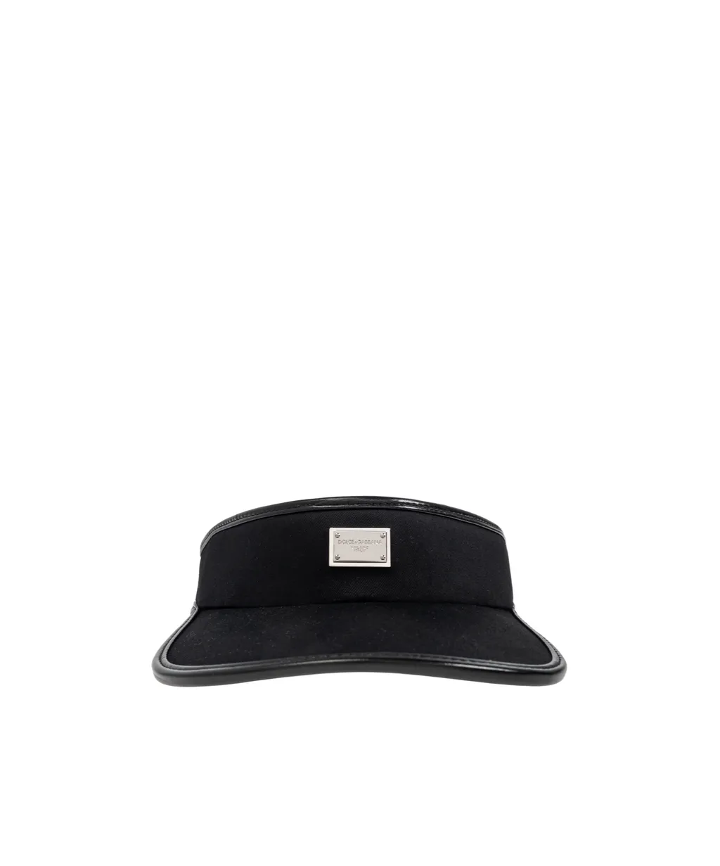 Logo Plaque Gabardine Visor
