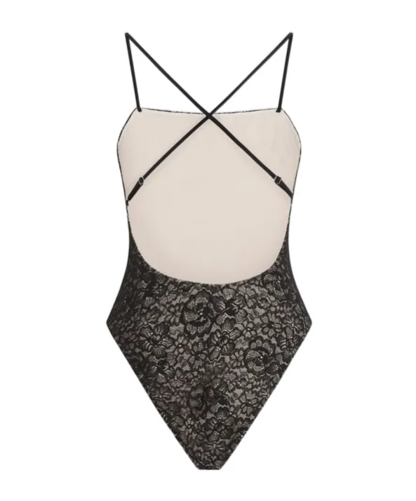 One-Piece Lace Swimsuit