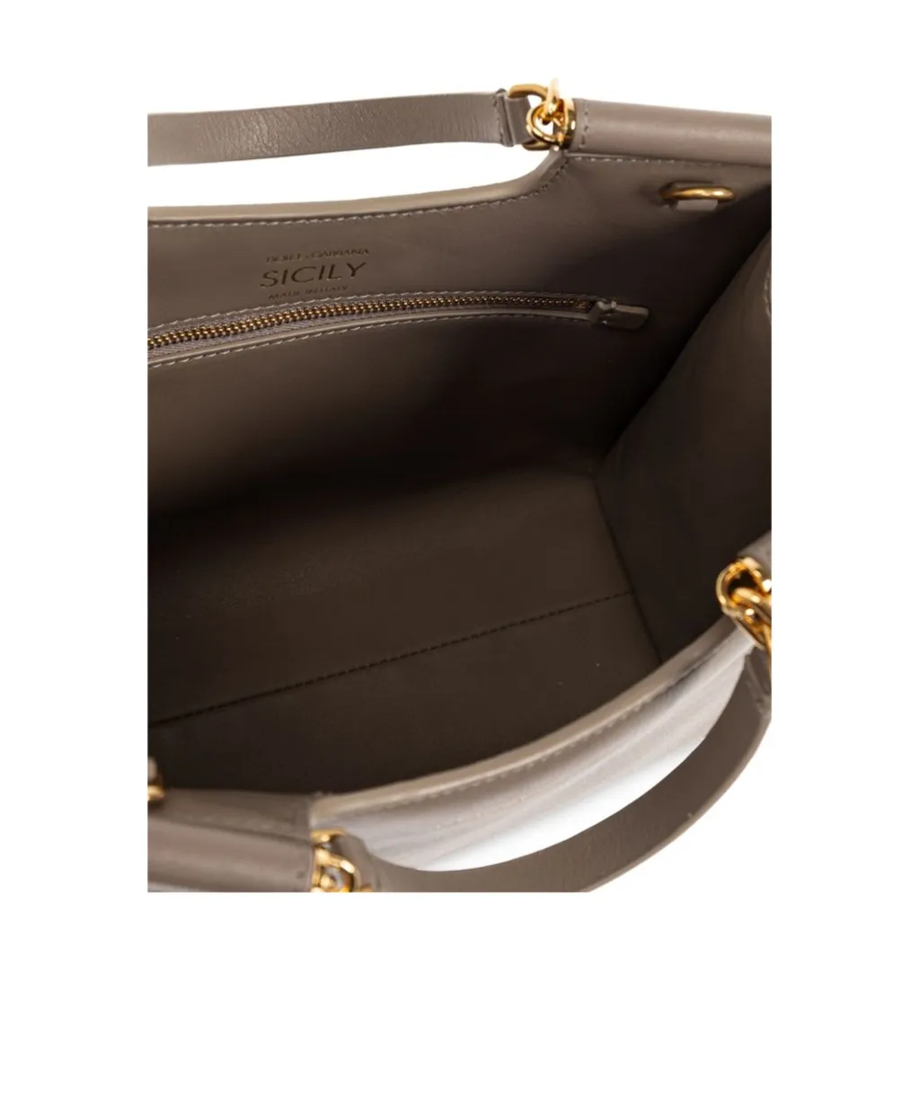 Zippered Shoulder Bag