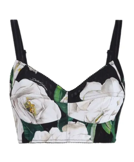 Gardenia Printed Bralette Top