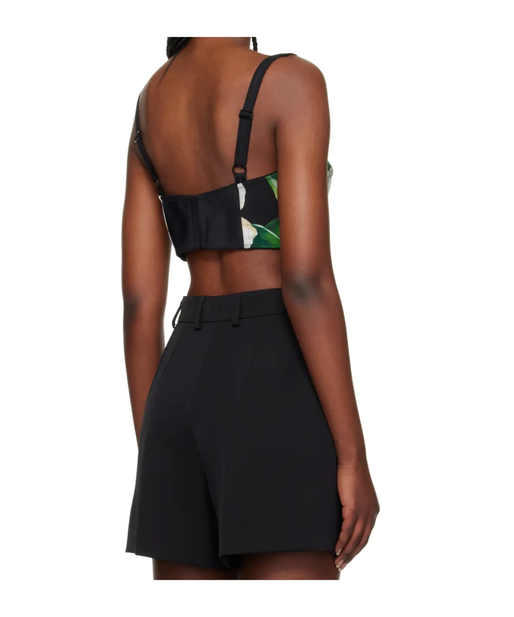 Gardenia Printed Bralette Top