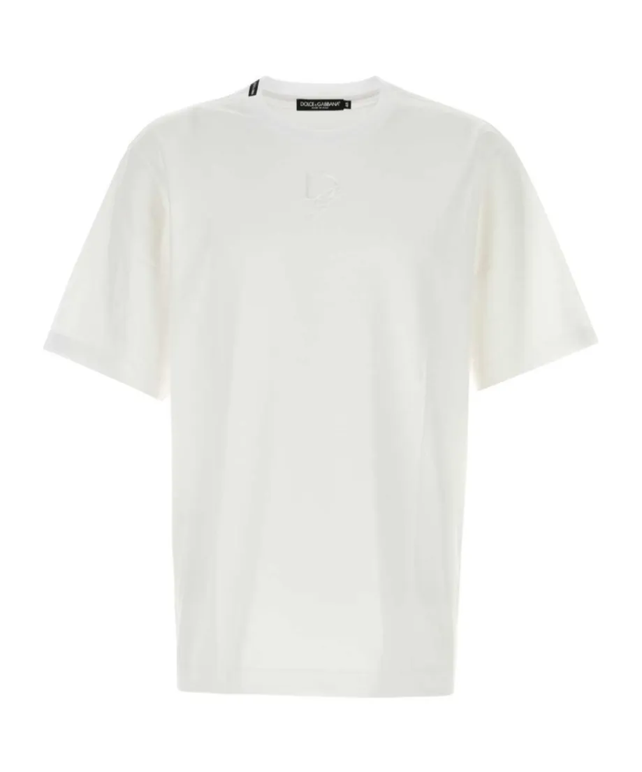 Logo Embroidered Crewneck T-Shirt