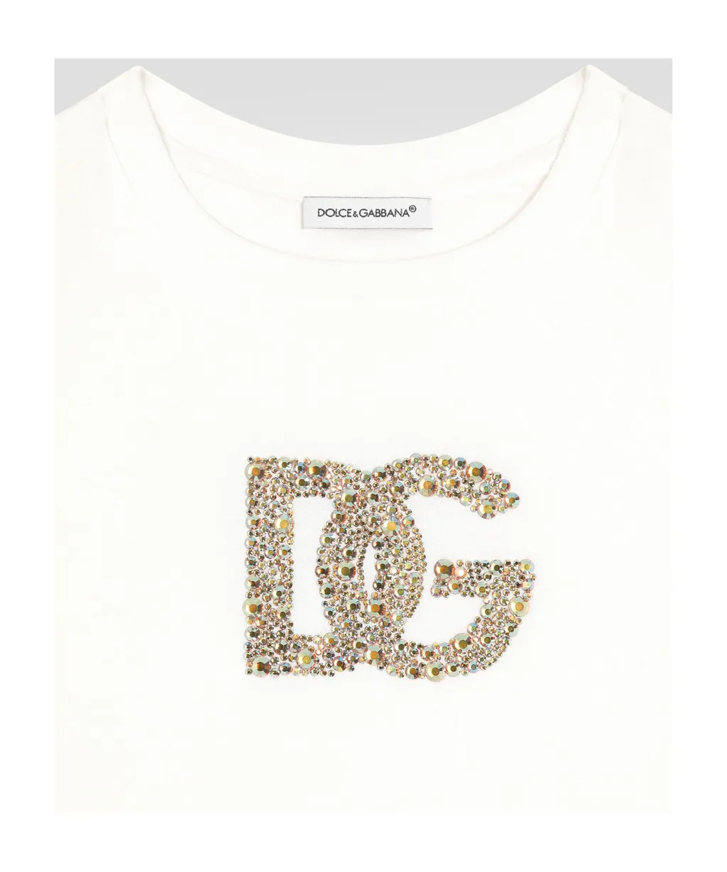 Dg Logo Crewneck T-Shirt