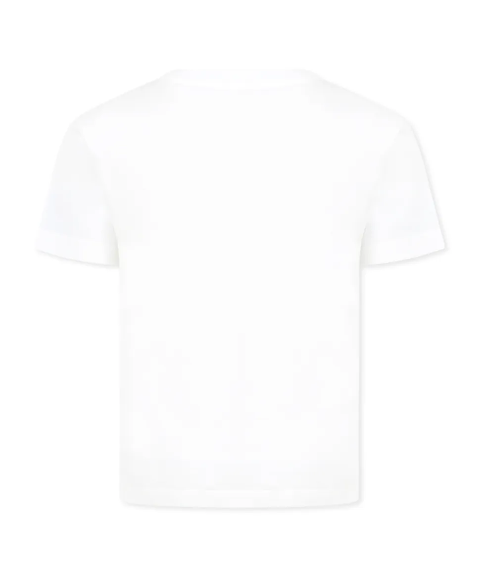Sequinned Logo Embellished T-Shirt