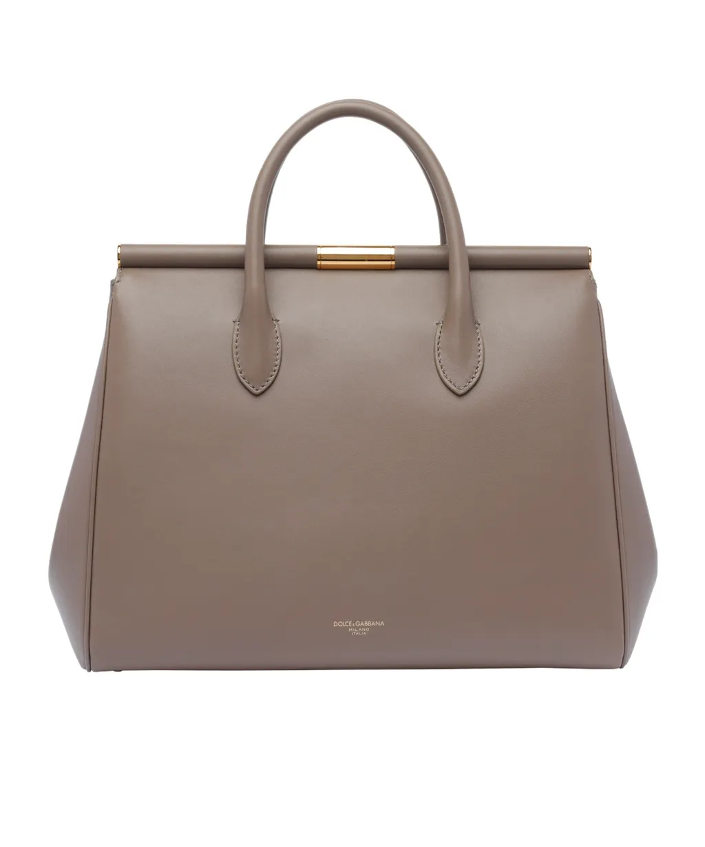 Marlene Logo Detailed Tote Bag