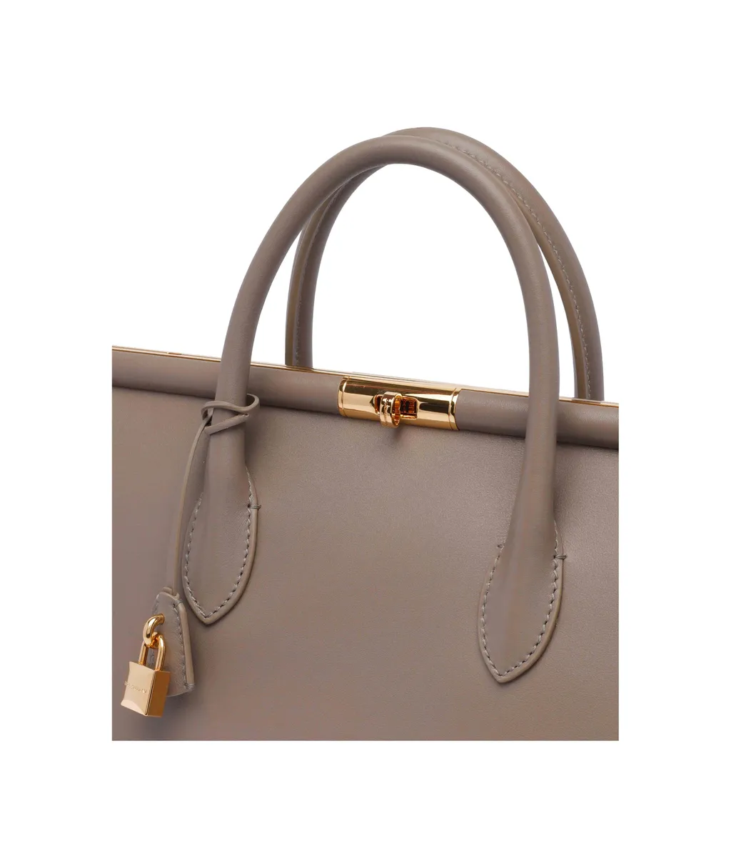 Marlene Logo Detailed Tote Bag