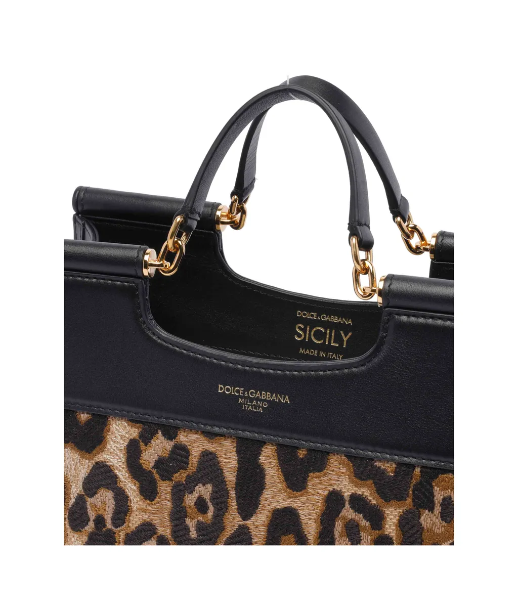 Leopard Printed Tote Bag