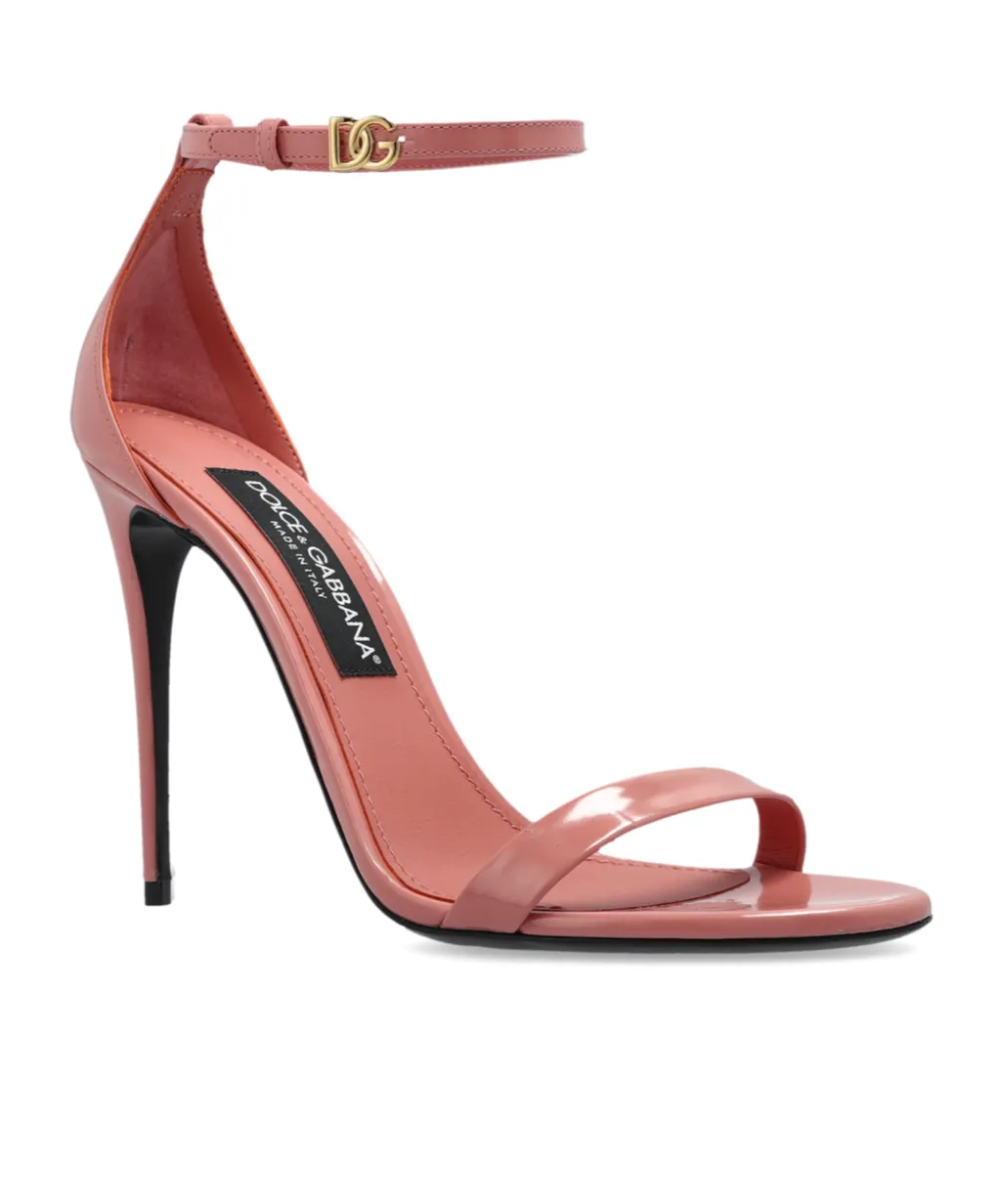 Dg Logo Plaque Sandals